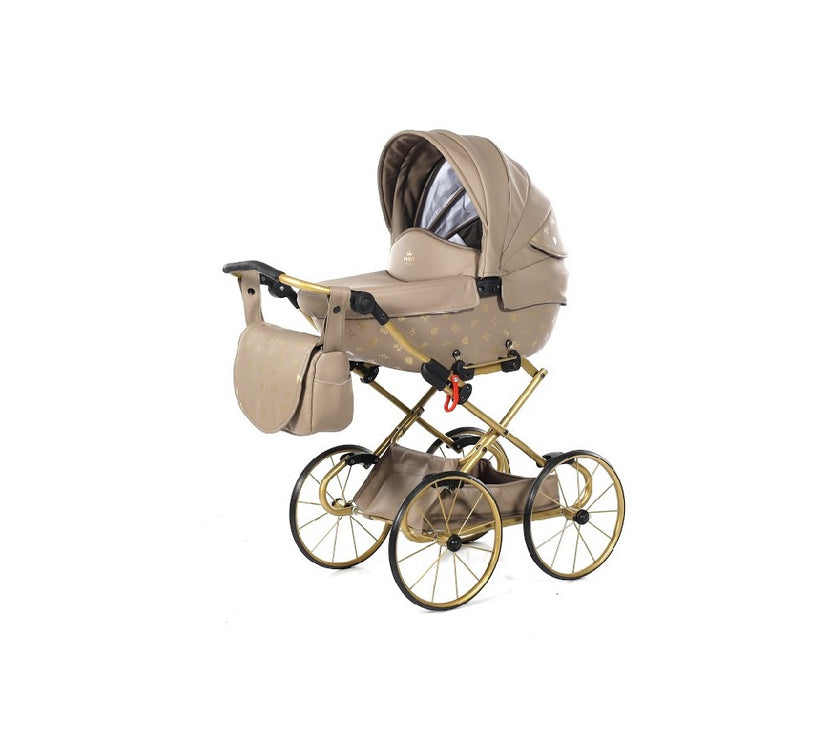 Poussette poupées Retro Beige - Mode Bébé Claye