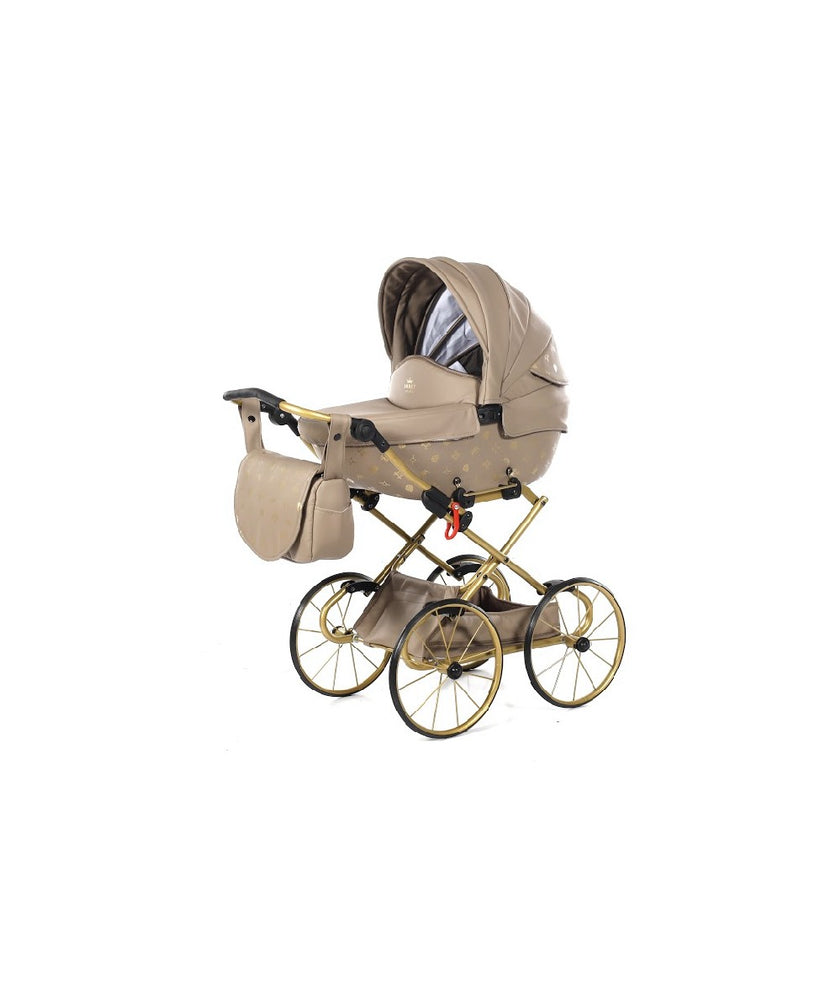 Poussette poupées Retro Beige - Mode Bébé Claye