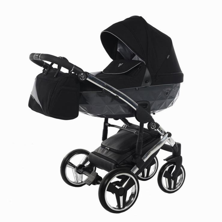 Poussette Junama Diamond S-Line - Noir/Gris