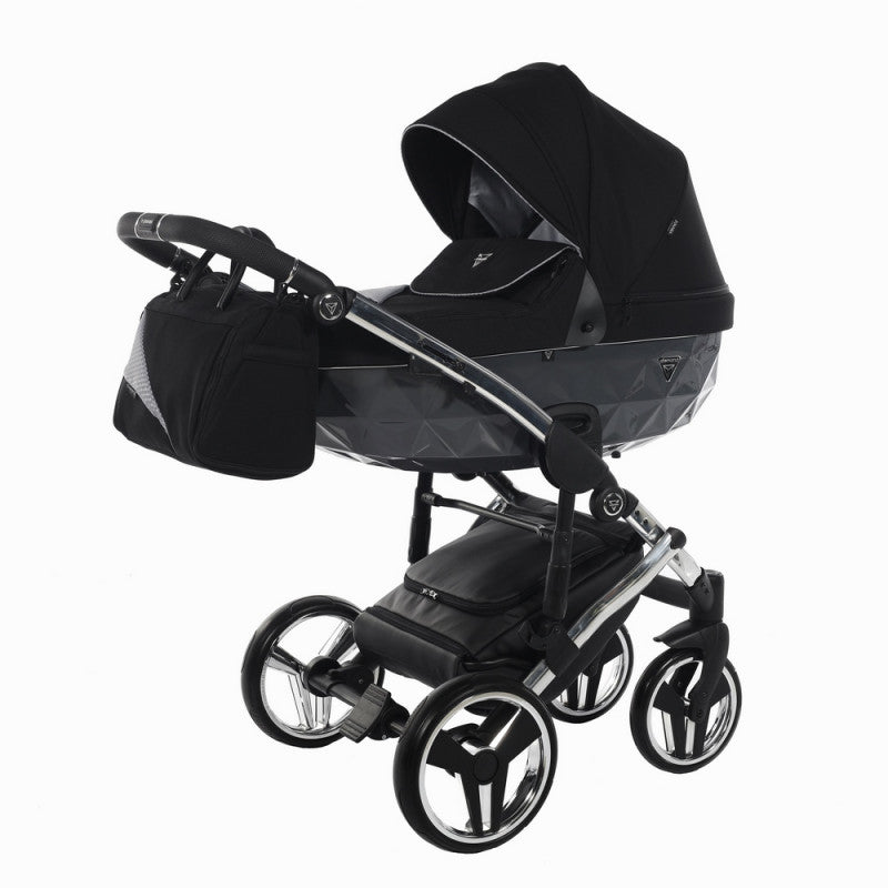 Poussette Junama Diamond S-Line - Noir/Gris
