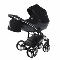 Poussette Junama Diamond S-Line - Noir/Gris