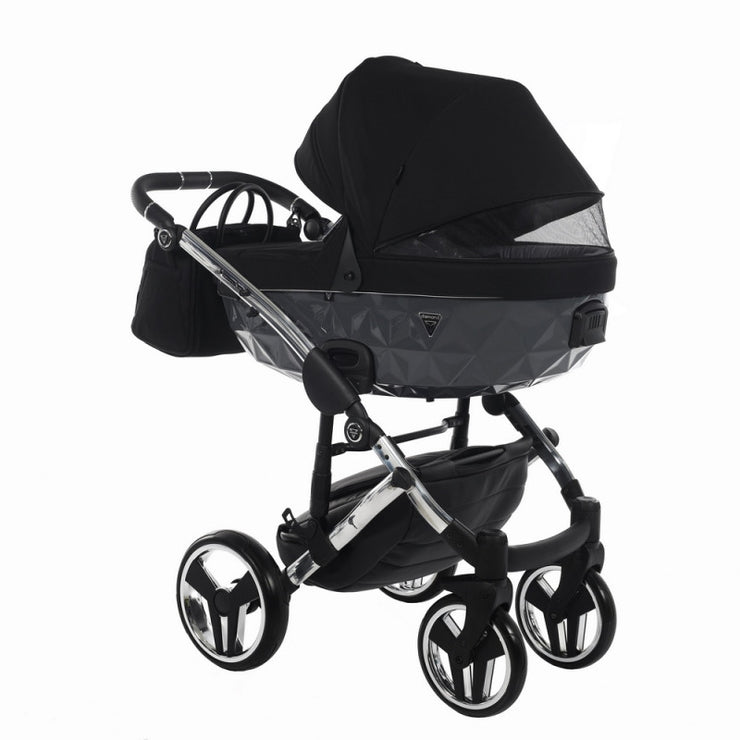 Poussette Junama Diamond S-Line - Noir/Gris