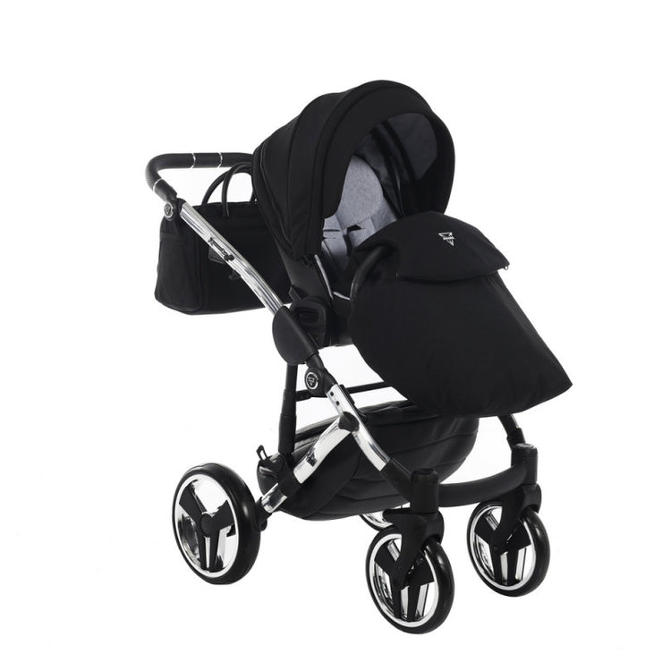 Poussette Junama Diamond S-Line - Noir/Gris