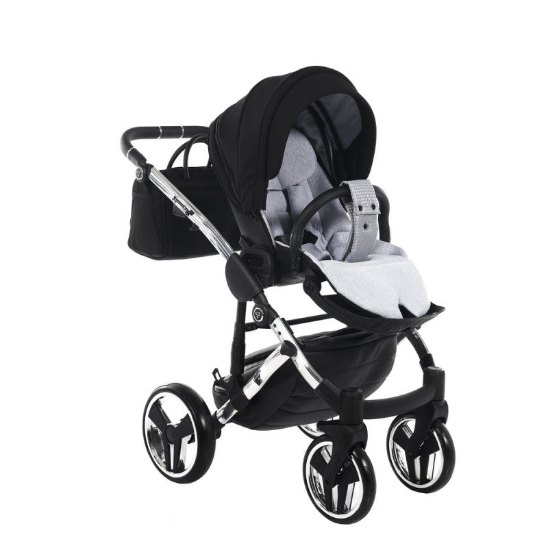 Poussette Junama Diamond S-Line - Noir/Gris