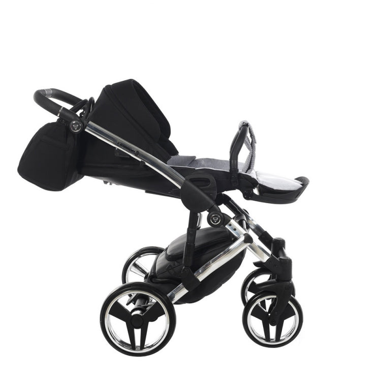 Poussette Junama Diamond S-Line - Noir/Gris