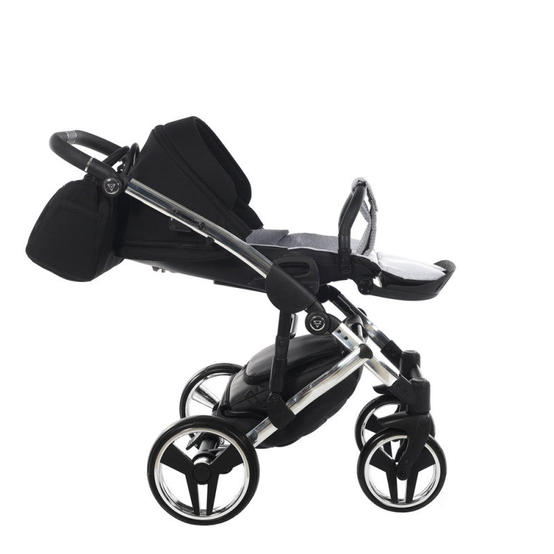 Poussette Junama Diamond S-Line - Noir/Gris