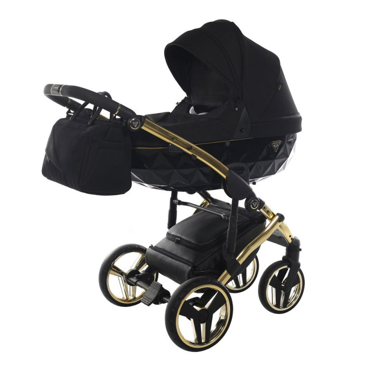 Poussette Junama Diamond S-Line - Noir/Or
