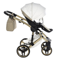 Poussette Junama Handcraft Glitter - Blanc