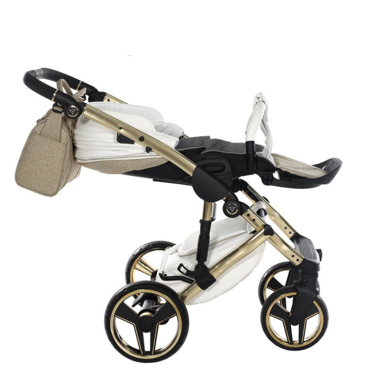Poussette Junama Handcraft Glitter - Blanc