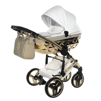 Poussette Junama Handcraft Glitter - Blanc