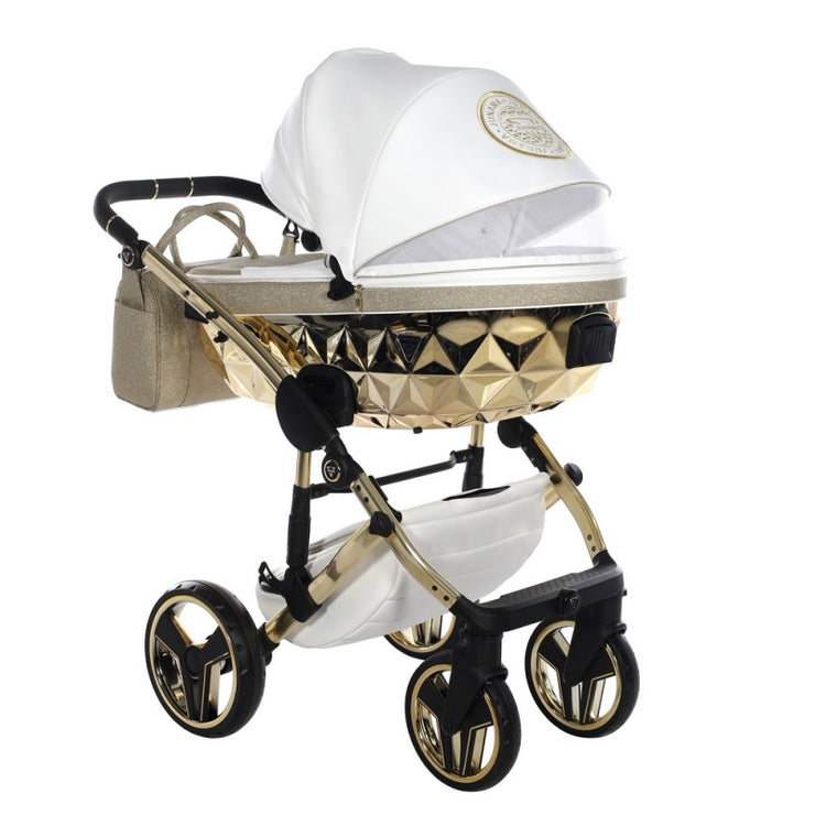 Poussette Junama Handcraft Glitter - Blanc