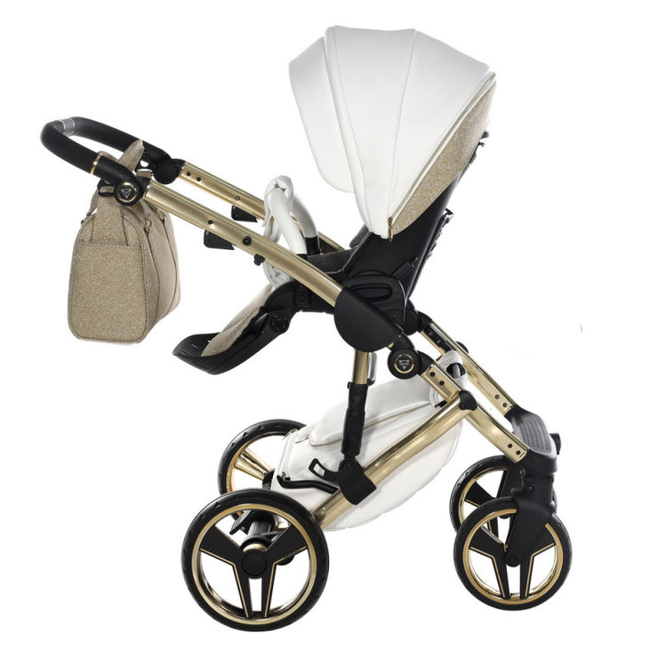 Poussette Junama Handcraft Glitter - Blanc