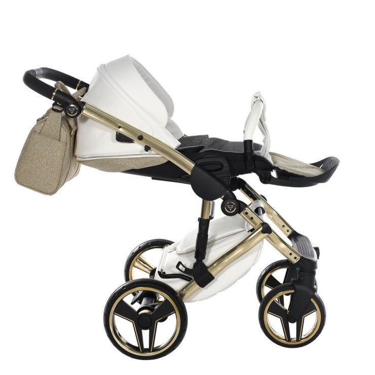 Poussette Junama Handcraft Glitter - Blanc