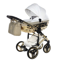 Poussette Junama Handcraft Glitter - Blanc