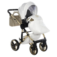 Poussette Junama Handcraft Glitter - Blanc