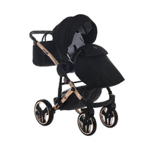 Poussette Junama Diamond S-Line - Noir/Or Rose