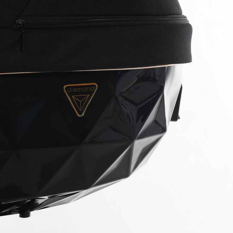 Poussette Junama Diamond S-Line - Noir/Or Rose