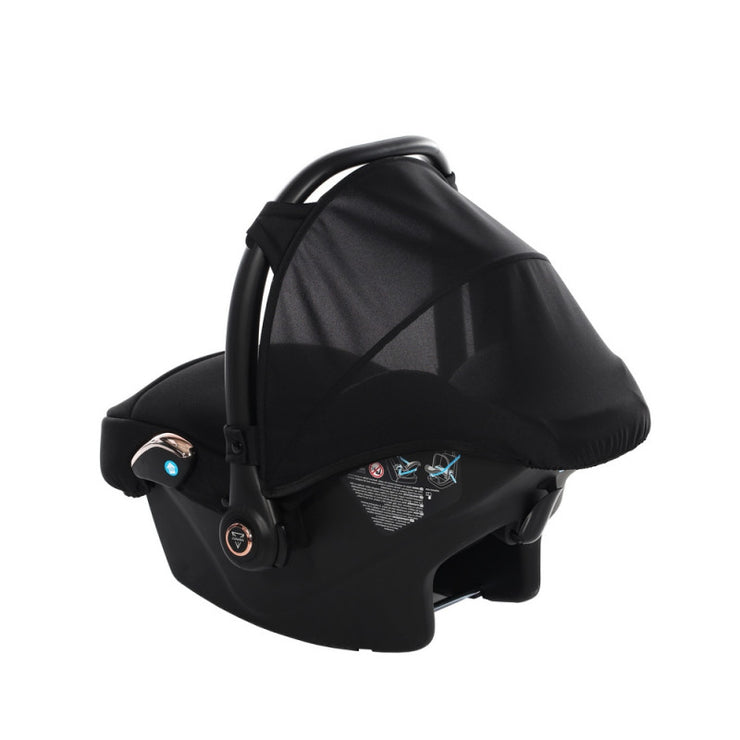 Poussette Junama Diamond S-Line - Noir/Or Rose