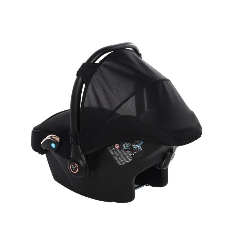Poussette Junama Diamond S-Line - Noir/Or Rose