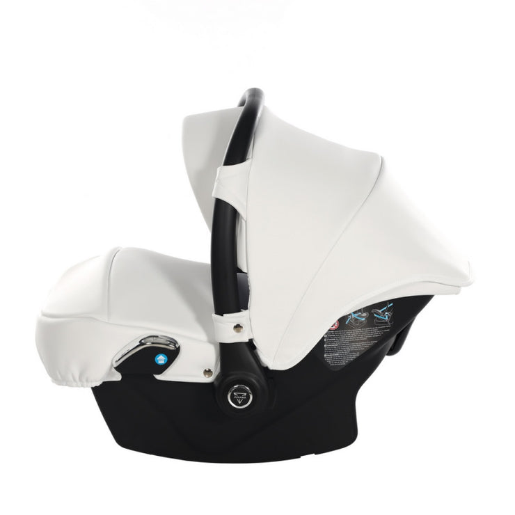 Poussette Junama Fluo Individual - Blanc /Argent