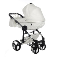 Poussette Junama Fluo Individual - Blanc /Argent