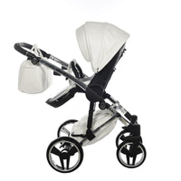 Poussette Junama Fluo Individual - Blanc /Argent