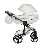 Poussette Junama Fluo Individual - Blanc /Argent