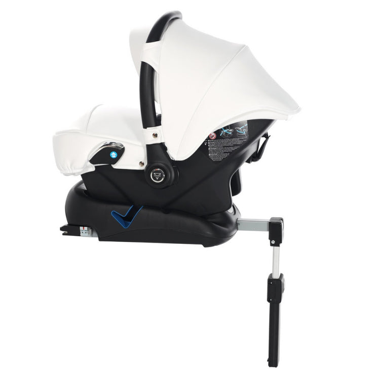 Poussette Junama Fluo Individual - Blanc /Argent