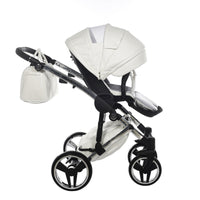 Poussette Junama Fluo Individual - Blanc /Argent
