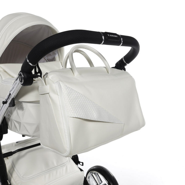 Poussette Junama Fluo Individual - Blanc /Argent