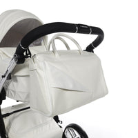 Poussette Junama Fluo Individual - Blanc /Argent