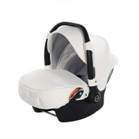 Poussette Junama Fluo Individual - Blanc / Rose Gold