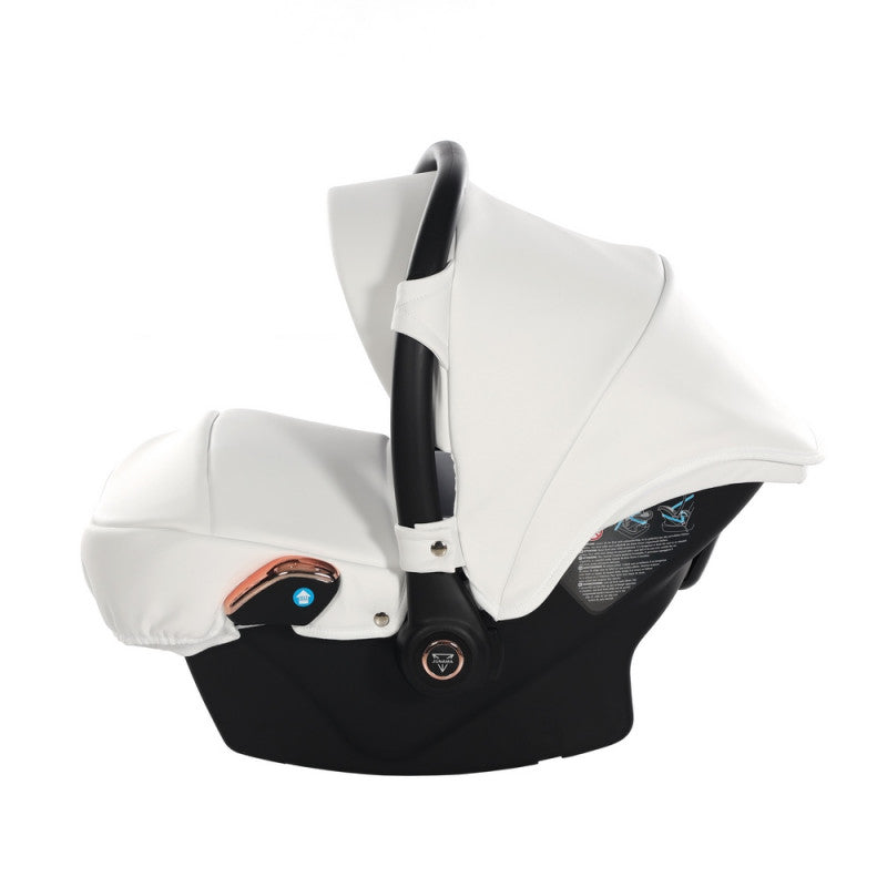 Poussette Junama Fluo Individual - Blanc / Rose Gold