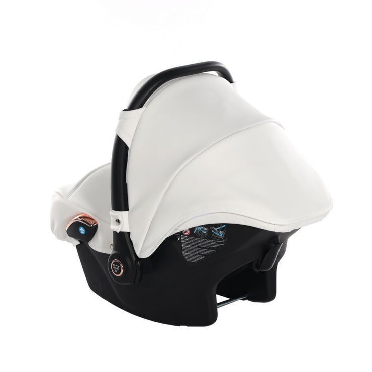 Poussette Junama Fluo Individual - Blanc / Rose Gold