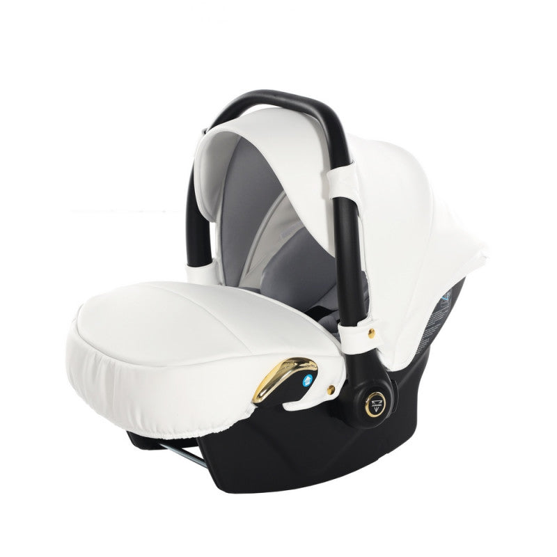 Poussette Junama Fluo Individual - Blanc / Or