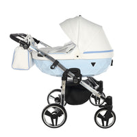 Poussette Double Junama Candy - Bleu - Mode Bébé Claye