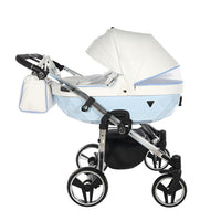 Poussette Double Junama Candy - Bleu - Mode Bébé Claye