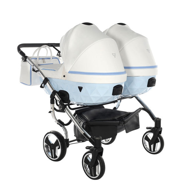Poussette Double Junama Candy - Bleu - Mode Bébé Claye