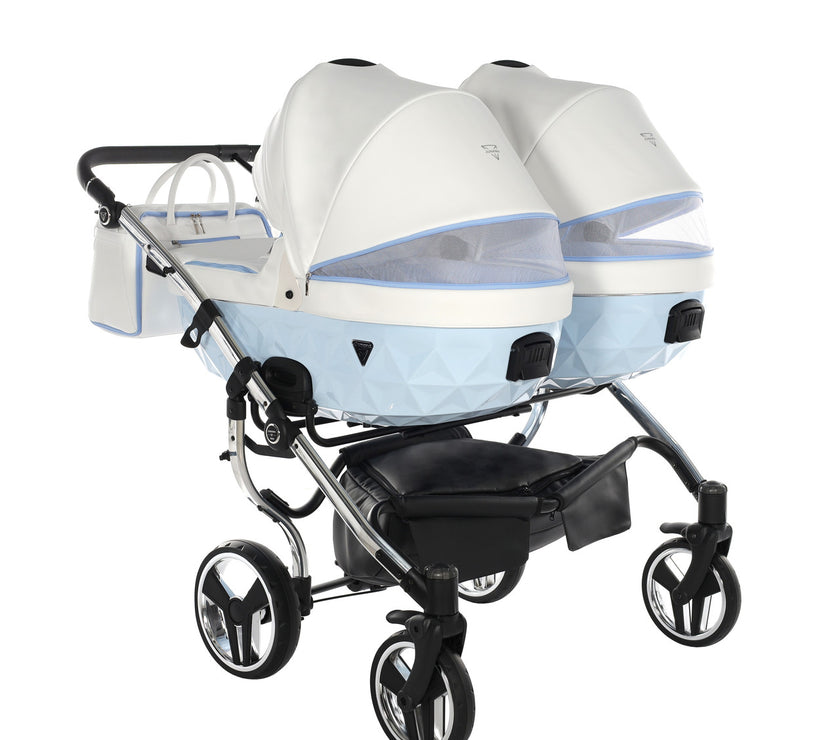 Poussette Double Junama Candy - Bleu - Mode Bébé Claye