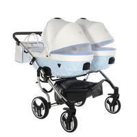 Poussette Double Junama Candy - Bleu - Mode Bébé Claye