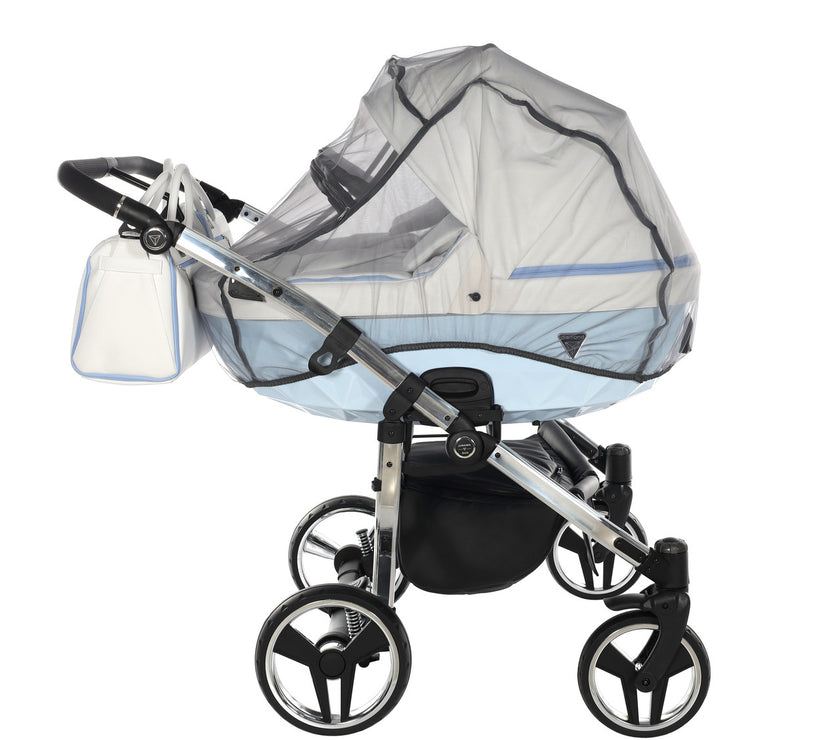Poussette Double Junama Candy - Bleu - Mode Bébé Claye
