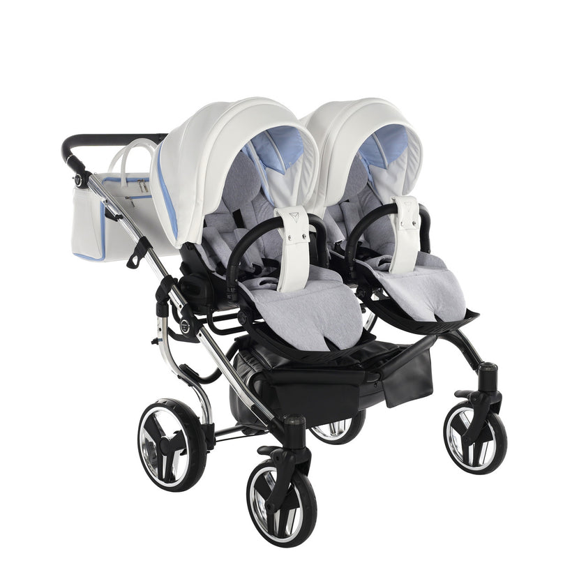 Poussette Double Junama Candy - Bleu - Mode Bébé Claye