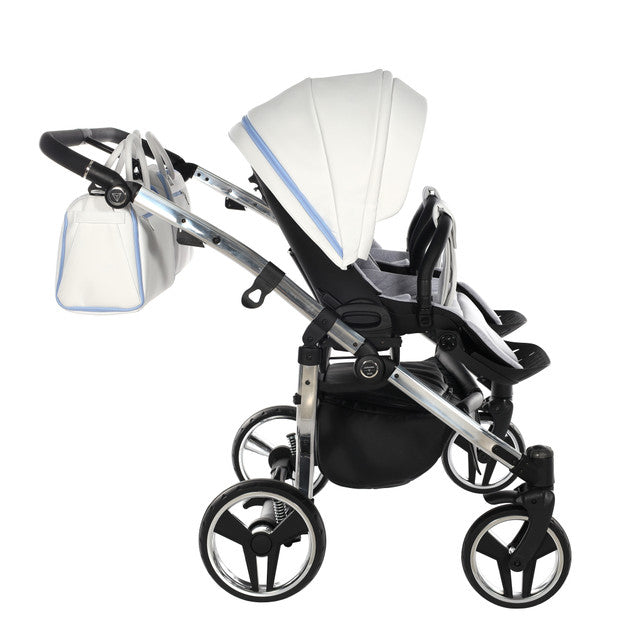 Poussette Double Junama Candy - Bleu - Mode Bébé Claye