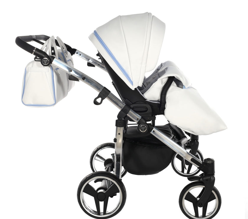 Poussette Double Junama Candy - Bleu - Mode Bébé Claye
