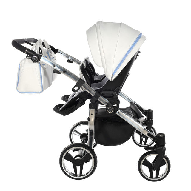 Poussette Double Junama Candy - Bleu - Mode Bébé Claye