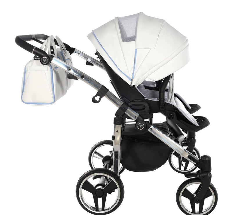 Poussette Double Junama Candy - Bleu - Mode Bébé Claye