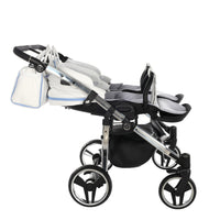 Poussette Double Junama Candy - Bleu - Mode Bébé Claye