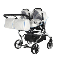 Poussette Double Junama Candy - Bleu - Mode Bébé Claye