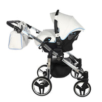 Poussette Double Junama Candy - Bleu - Mode Bébé Claye