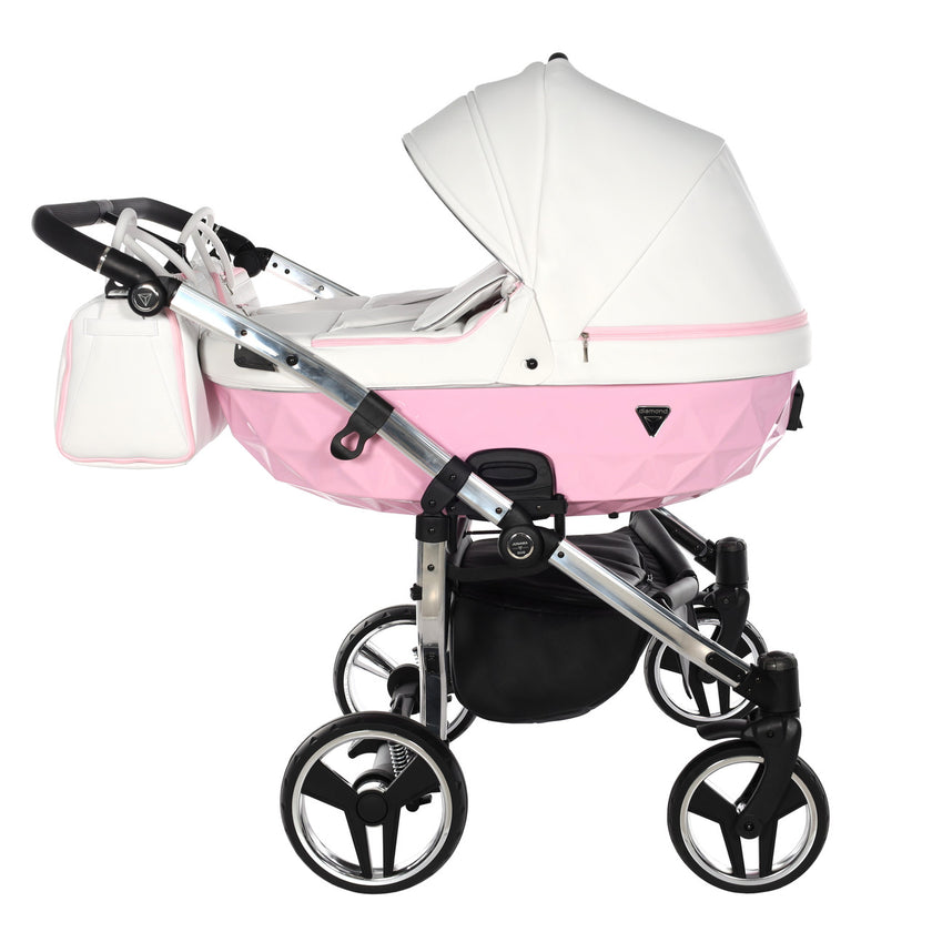 Poussette Double Junama Candy - Rose - Mode Bébé Claye